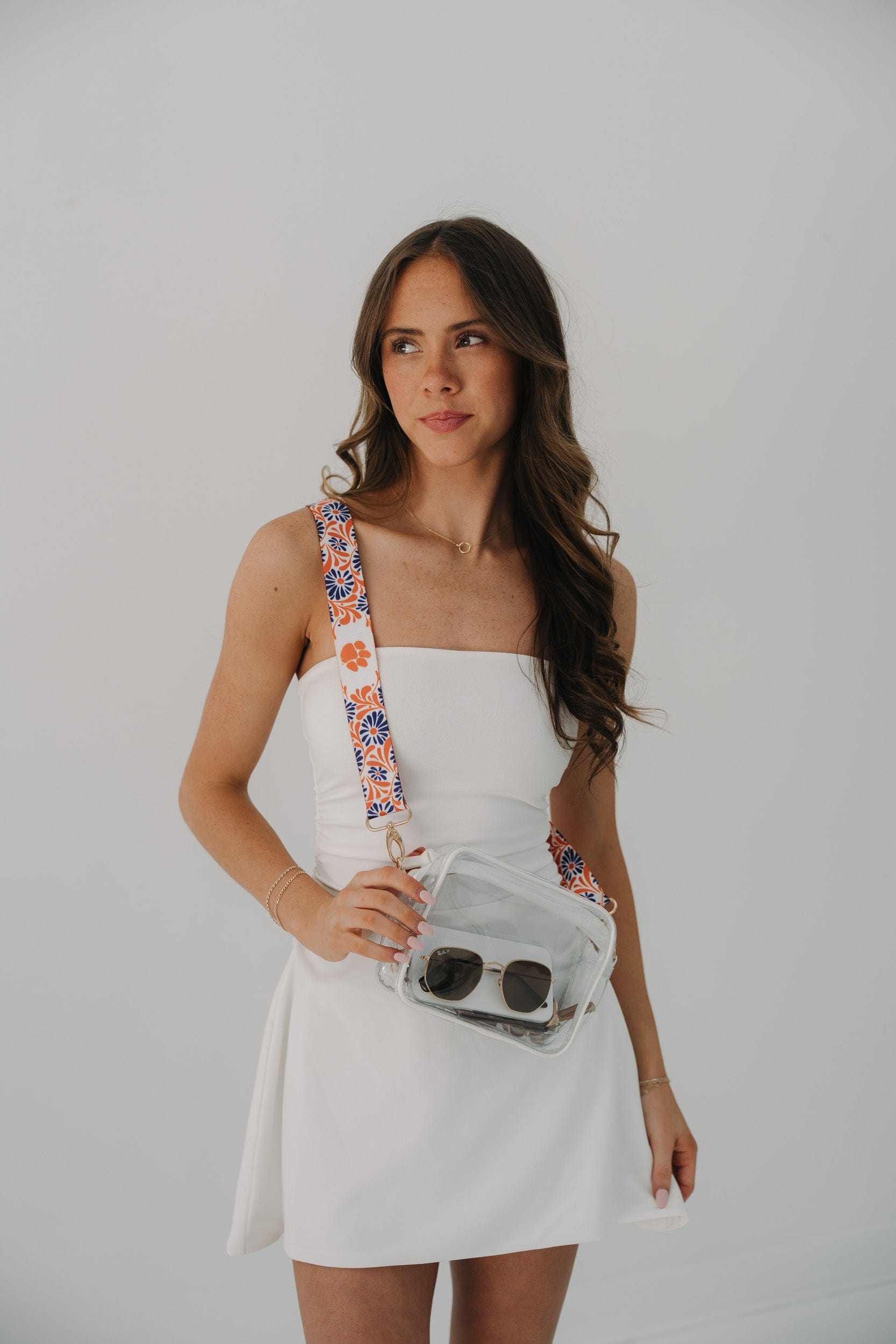 Desden Accessory Default Value Clemson  Floral Strap by Desden