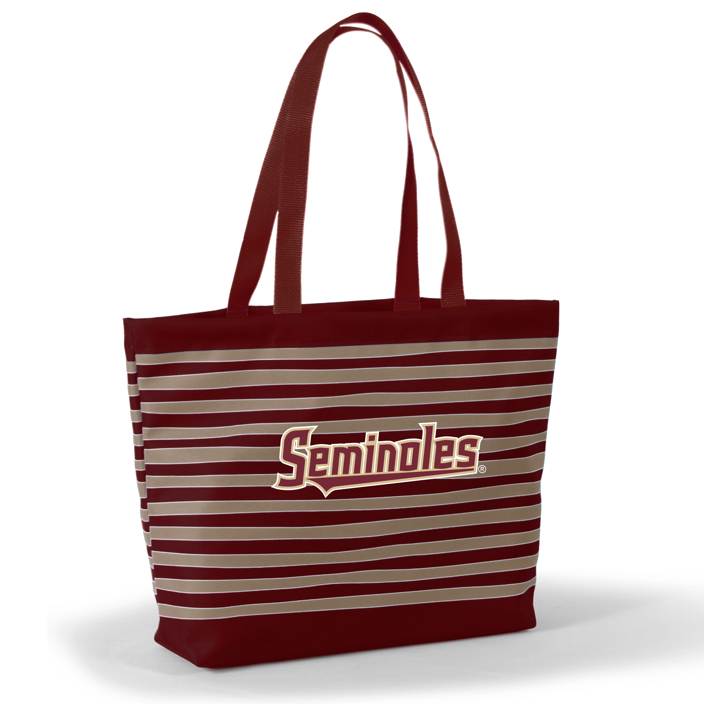 Desden Tote Default Value Florida State Tatum Tote Wavy Striped Tote  by Desden