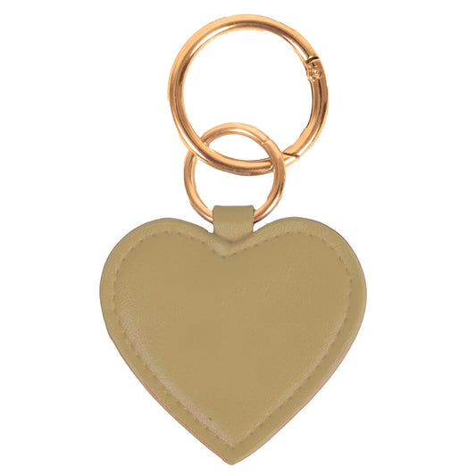 Gold Heart Purse Charm/ Key Ring by Desden