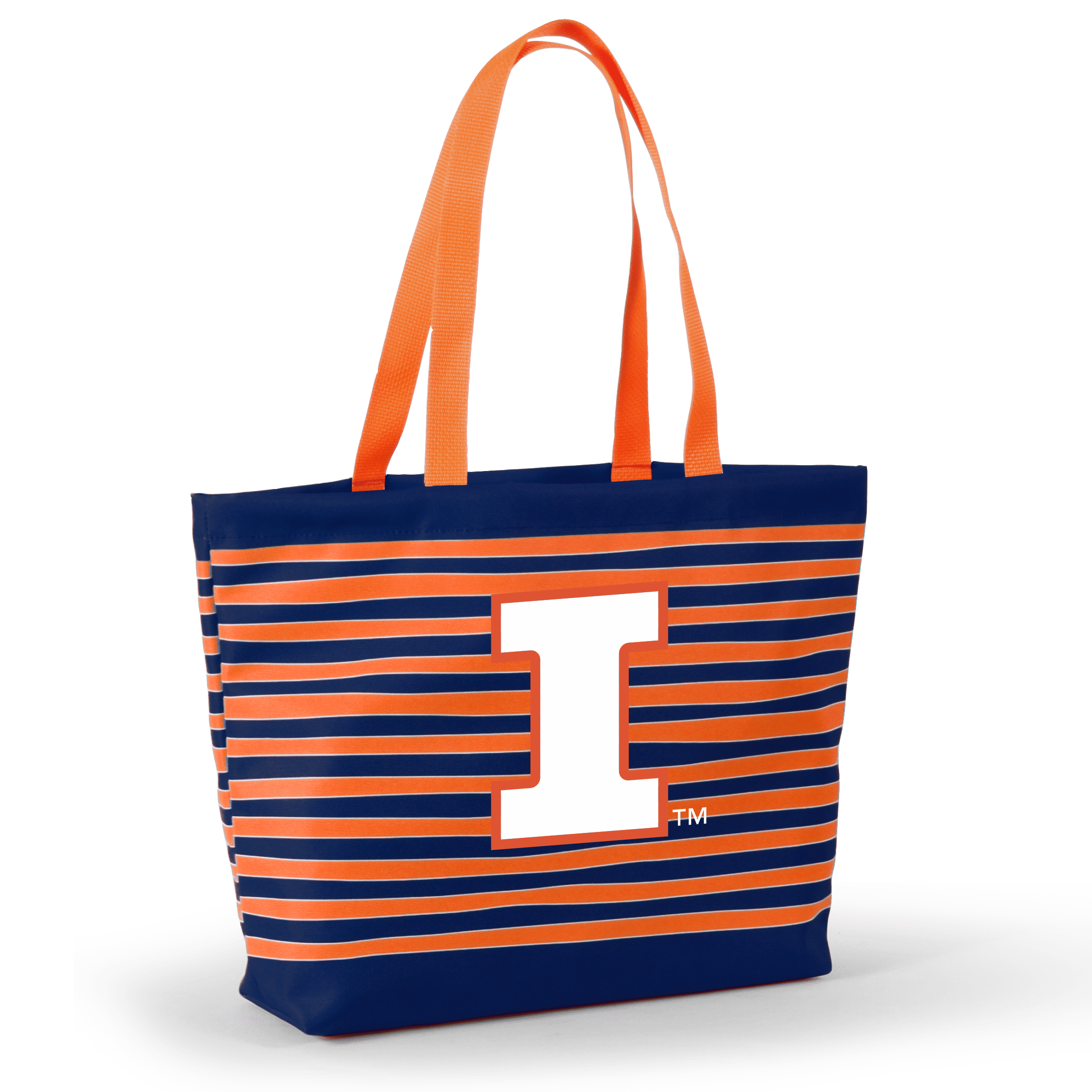 Desden Tote Default Value Illinois  Tatum Tote Wavy Striped Tote  by Desden