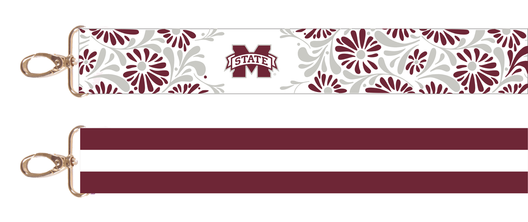 Desden Accessory Default Value Mississippi State  Floral Strap by Desden