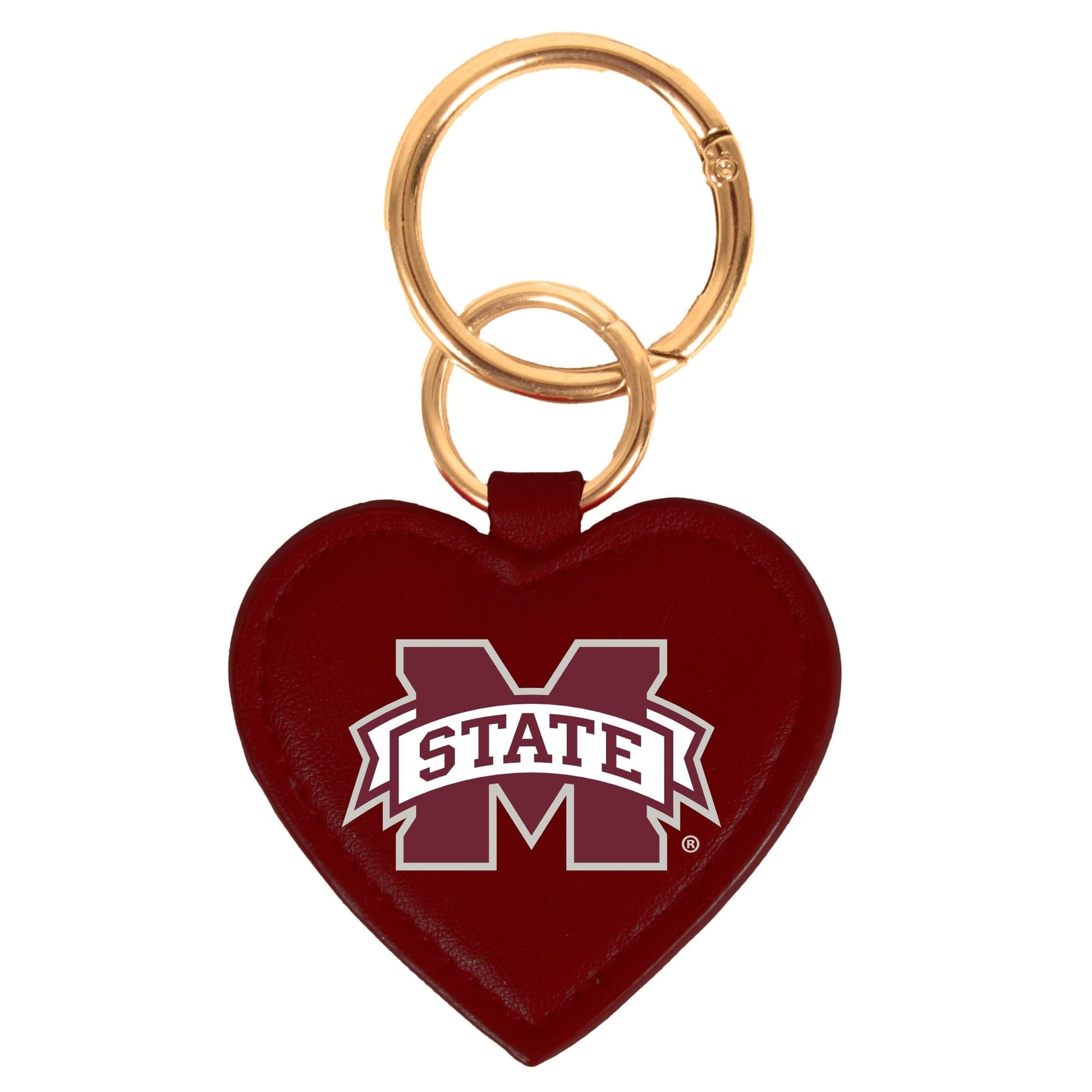 Desden Accessory Default Value Mississippi State Heart Charm by Desden