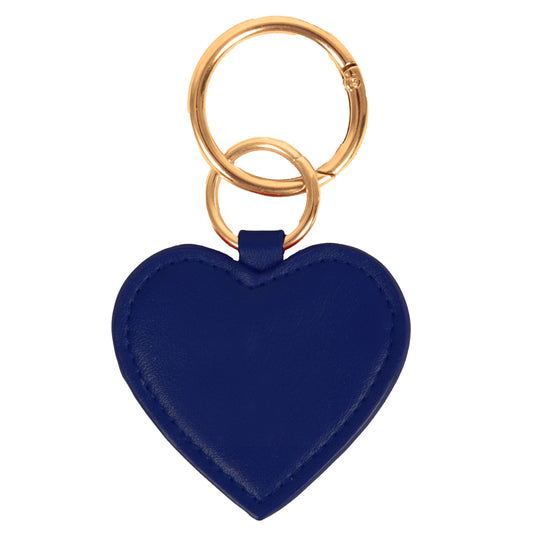 Desden Accessory Default Value Navy Blue Heart Purse Charm/ Key Ring by Desden