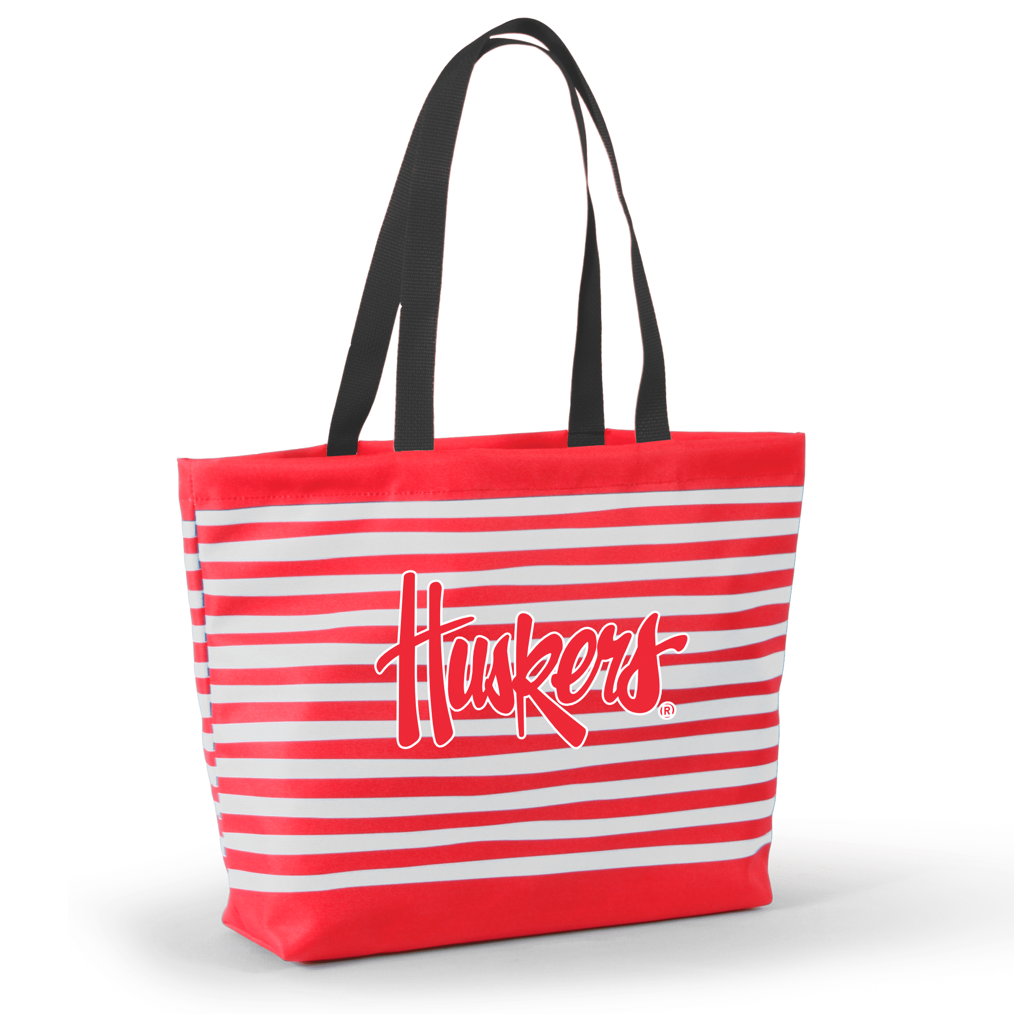 Desden Tote Default Value Nebraska Tatum Tote Wavy Striped Tote  by Desden