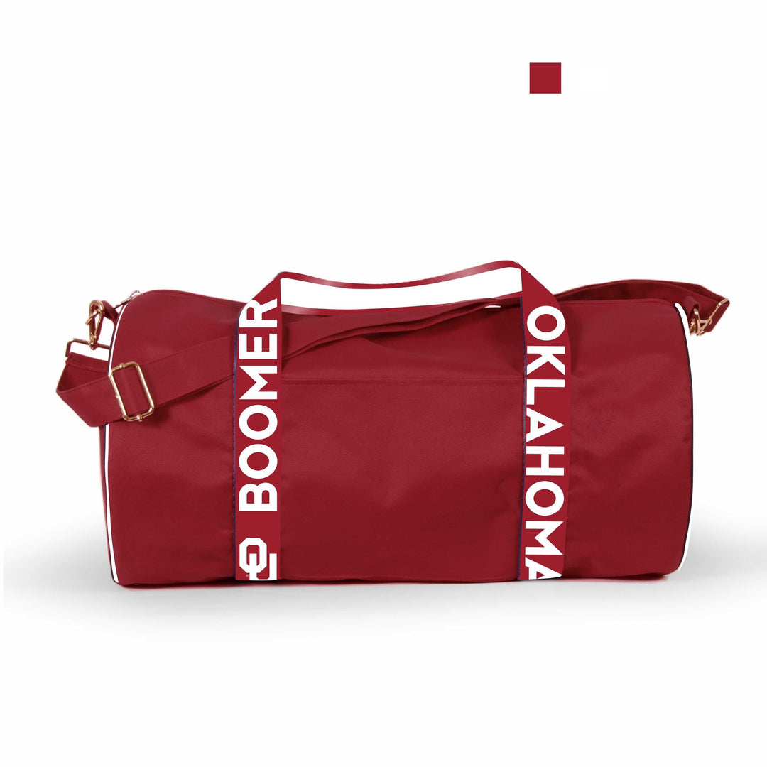 New for '24 Duffel Default Value Oklahoma Round Duffel  by Desden