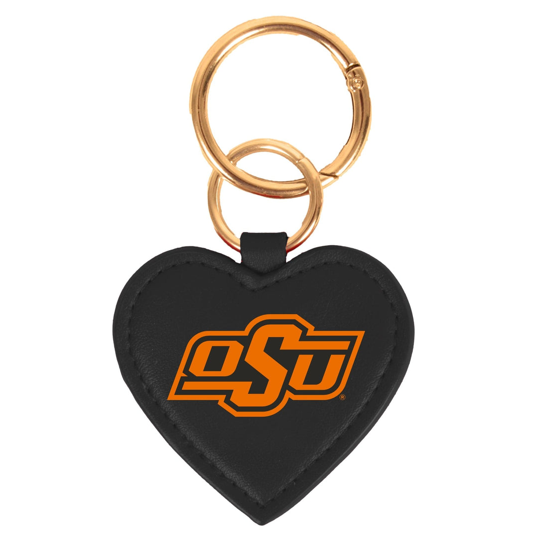 Desden Accessory Default Value Oklahoma State  Heart Charm by Desden