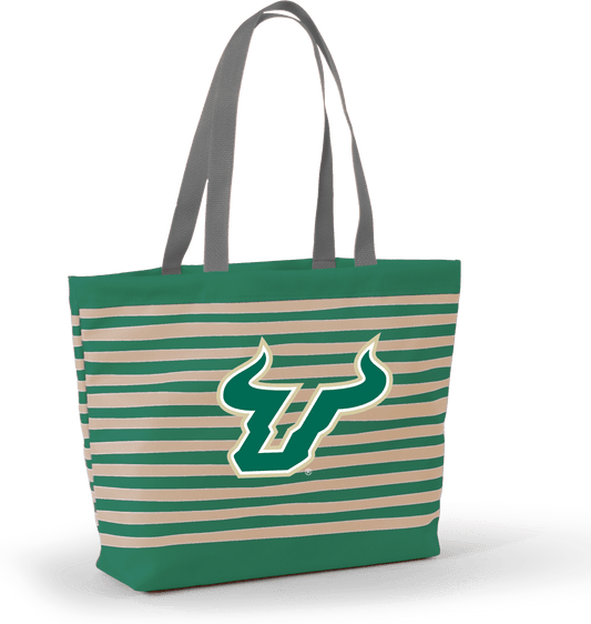 Desden Tote Default Value South Florida Tatum Tote Wavy Striped Tote  by Desden