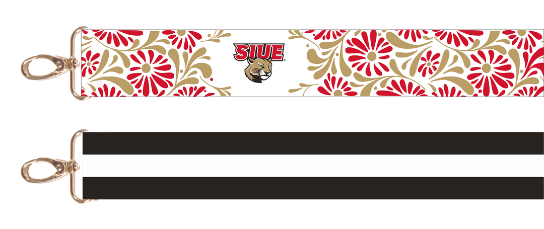 Desden Accessory Default Value Southern Illinois Edwardsville  Floral Strap by Desden