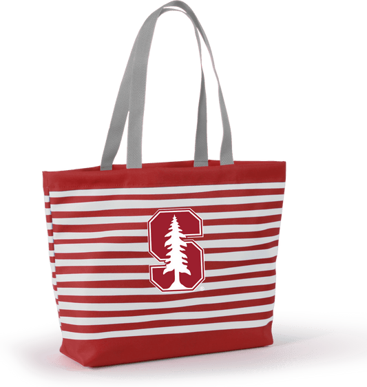 Desden Tote Default Value Stanford  Tatum Tote Wavy Striped Tote  by Desden