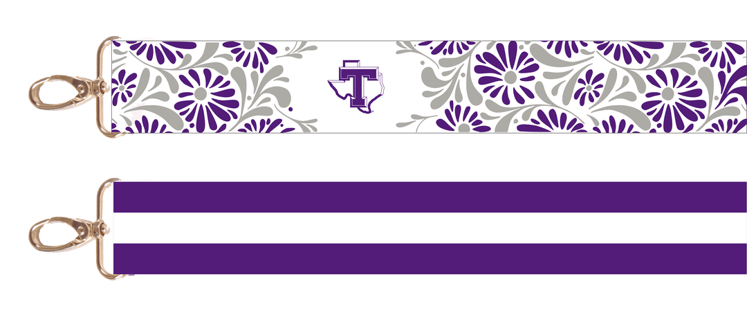 Desden Accessory Default Value Tarleton State  Floral Strap by Desden