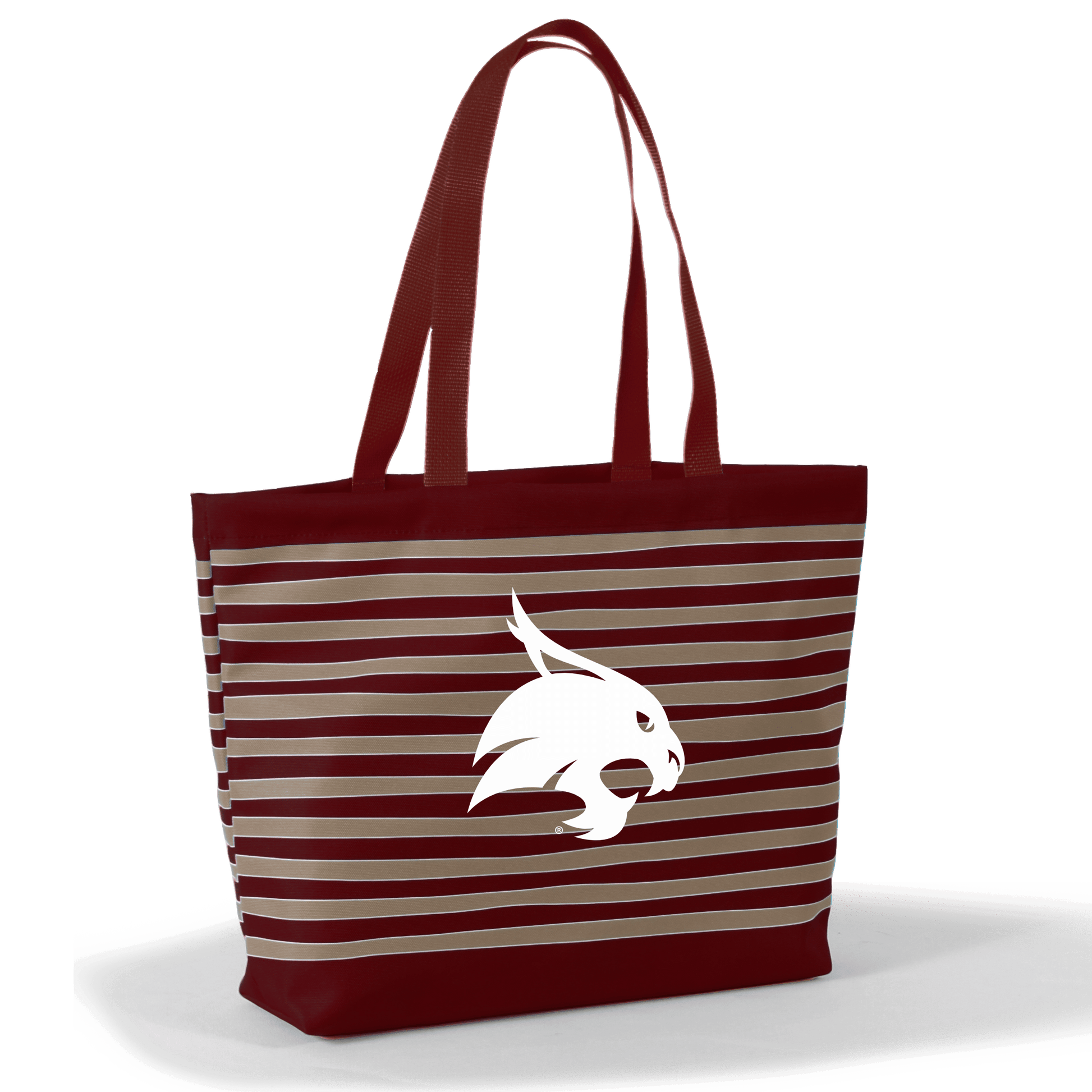 Desden Tote Default Value Texas State Tatum Tote Wavy Striped Tote  by Desden