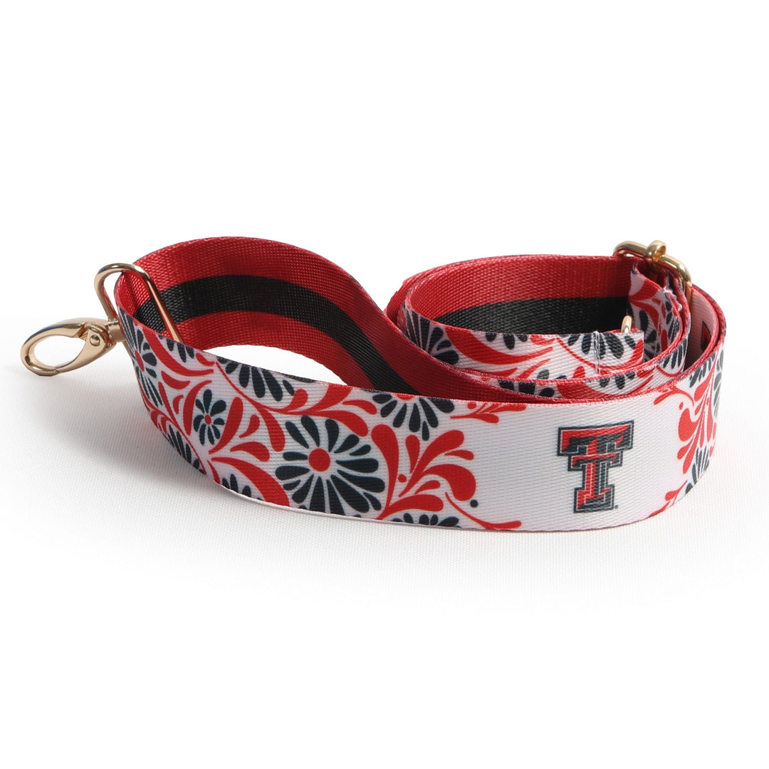 Desden Accessory Default Value Texas Tech   Floral Strap by Desden