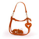 Texas Clara Clear Crossbody Purse, stadium-approved, officially licensed, by Desden