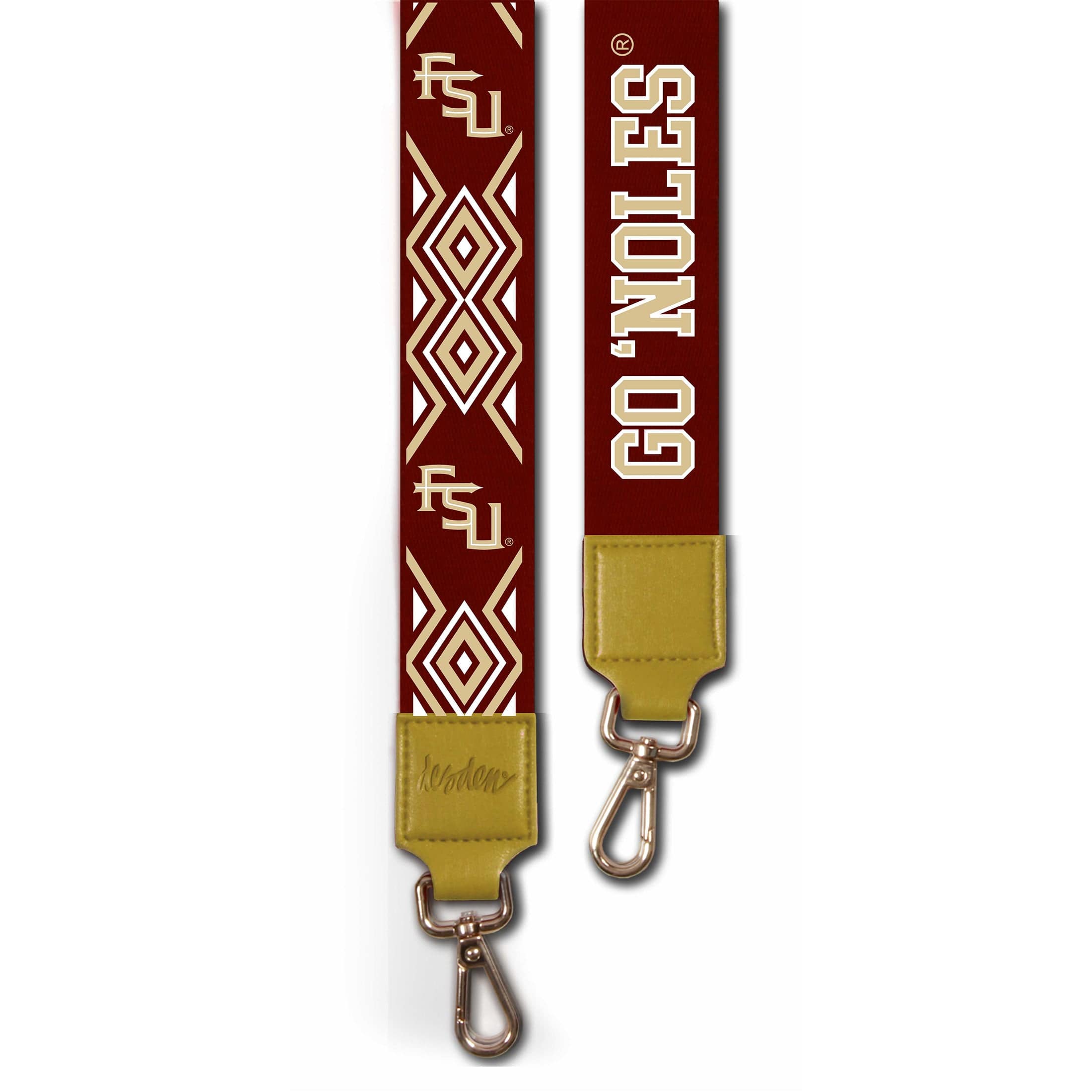 Desden Purse Strap Florida State purse strap in Garnet and Gold by Desden - 2