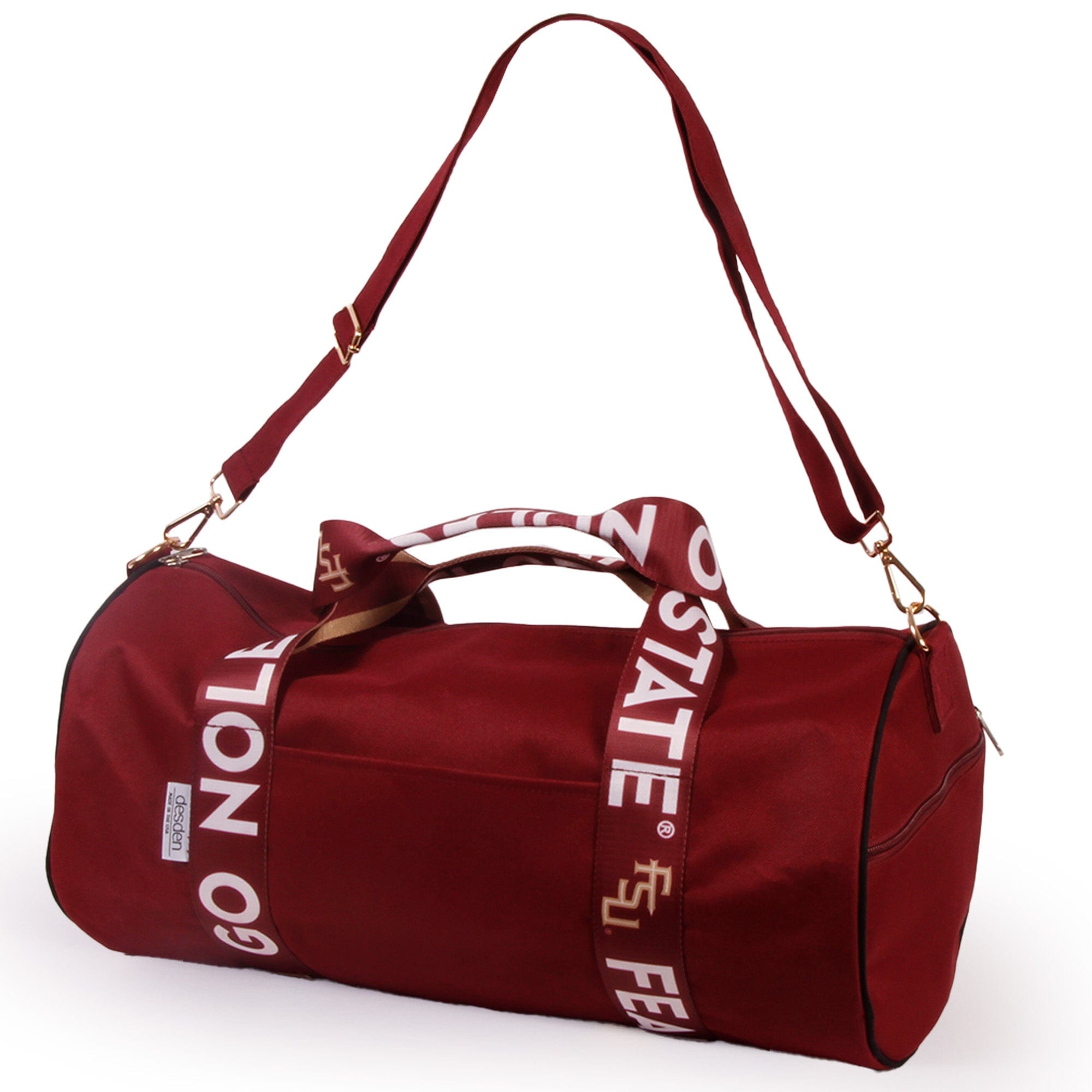 Desden Duffel Florida State Round Duffel by Desden