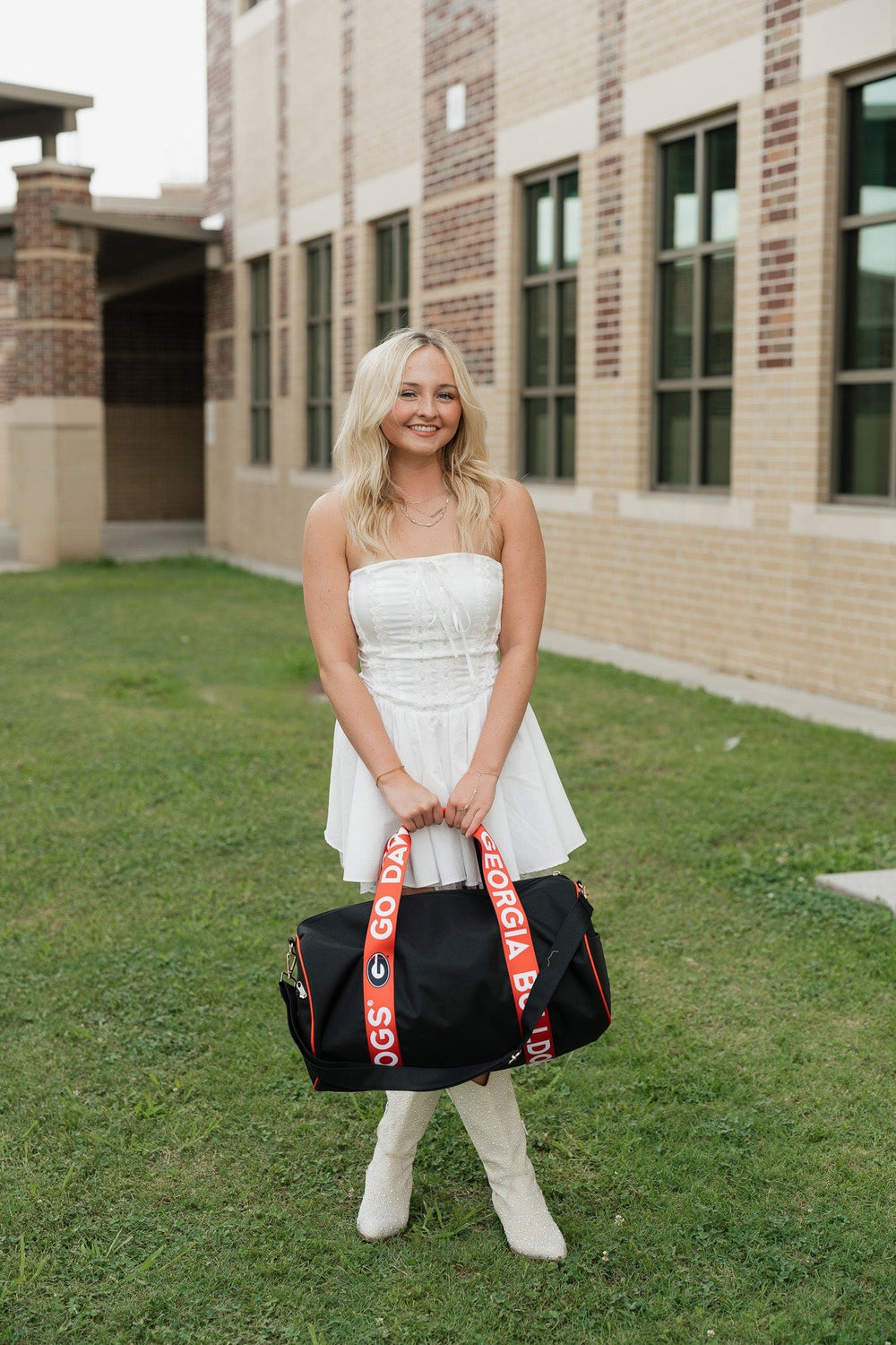 Desden Duffel Georgia Round Duffel by Desden