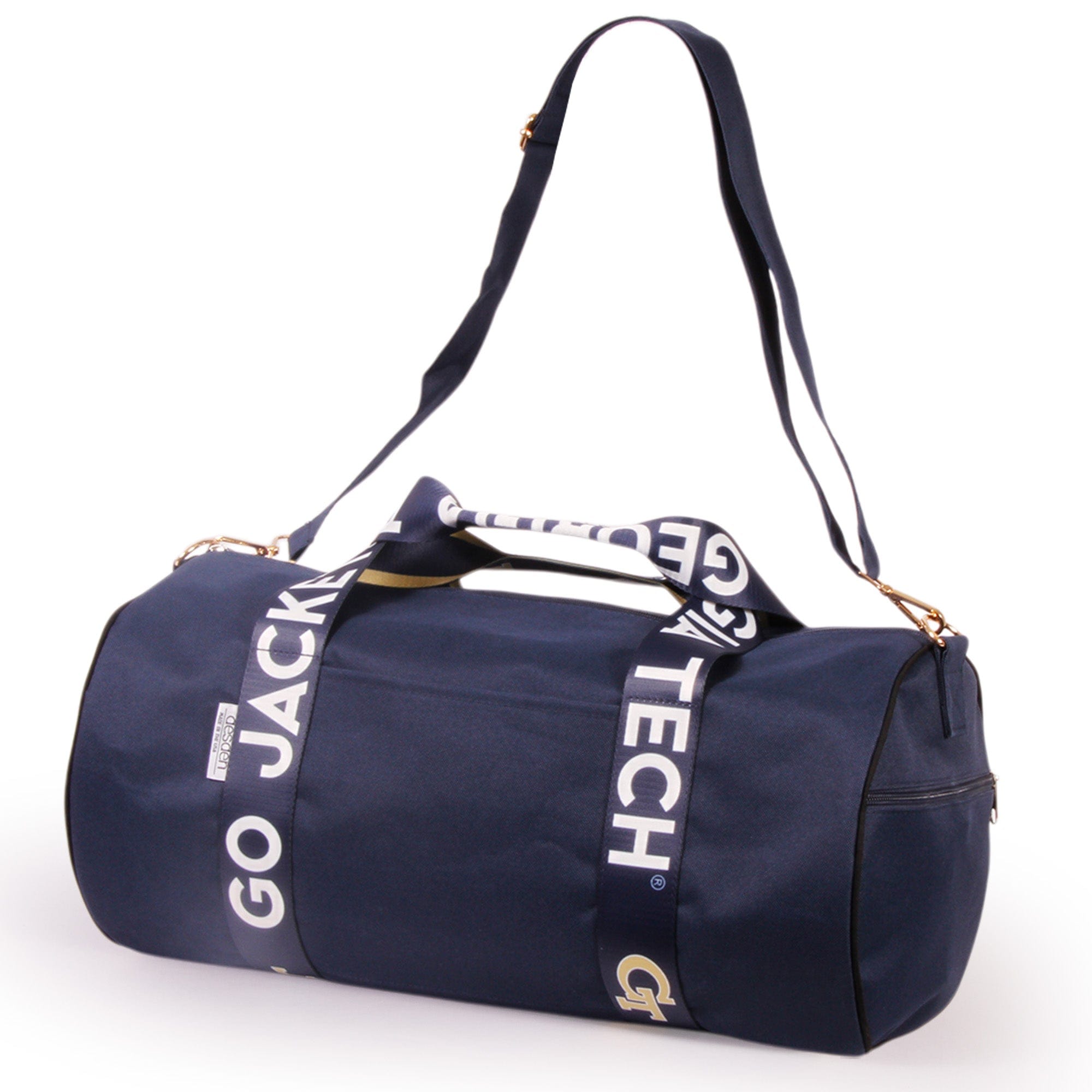 Desden Duffel Georgia Tech Round Duffel by Desden