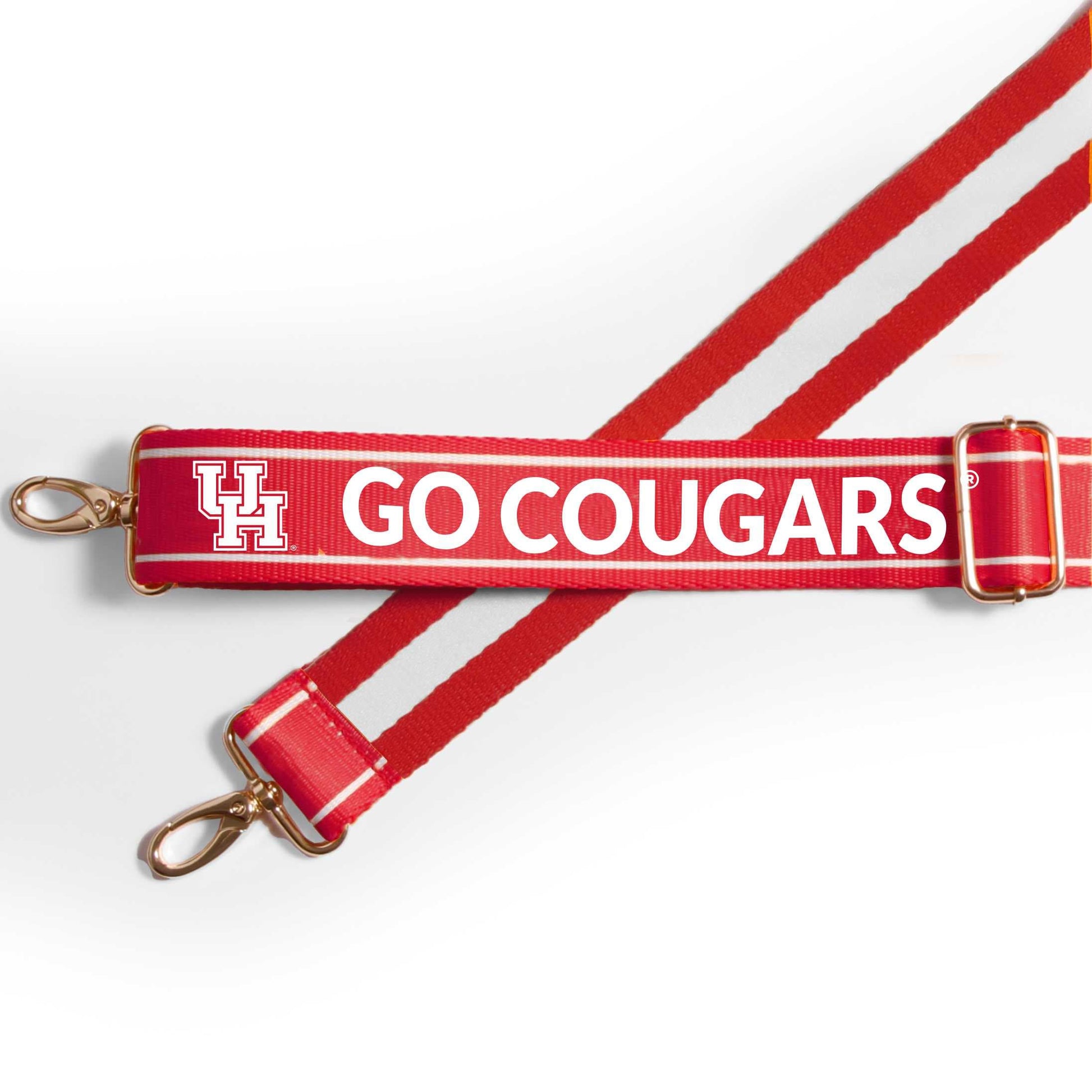 Houston Cougars officially licensed patterned purse strap by Desden