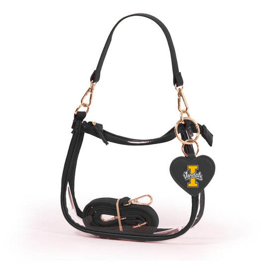 Idaho Clara Clear Crossbody Purse, stadium-approved, officially licensed, by Desden