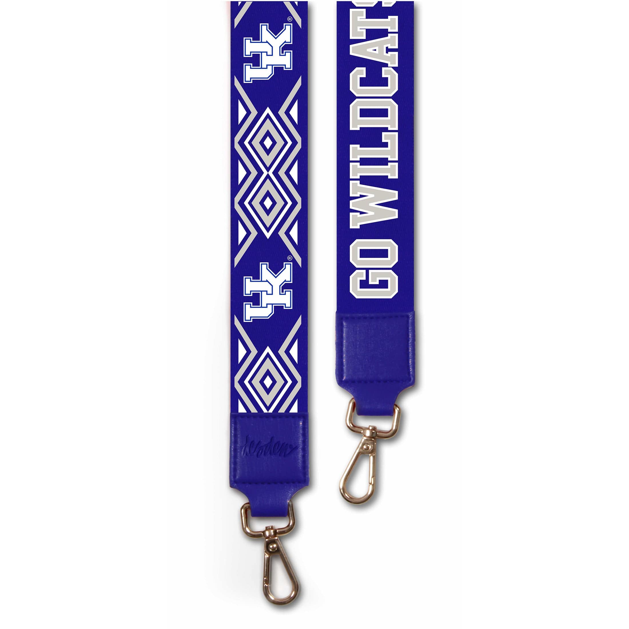 Desden Purse Strap Kentucky purse strap in Blue and White by Desden