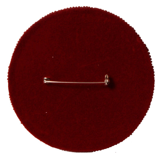 Desden Beaded Button Mississippi State Hail State Beaded Button in Maroon and White by Desden