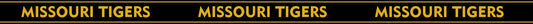 Desden Strap Missouri Tigers Beaded Purse Strap by Desden