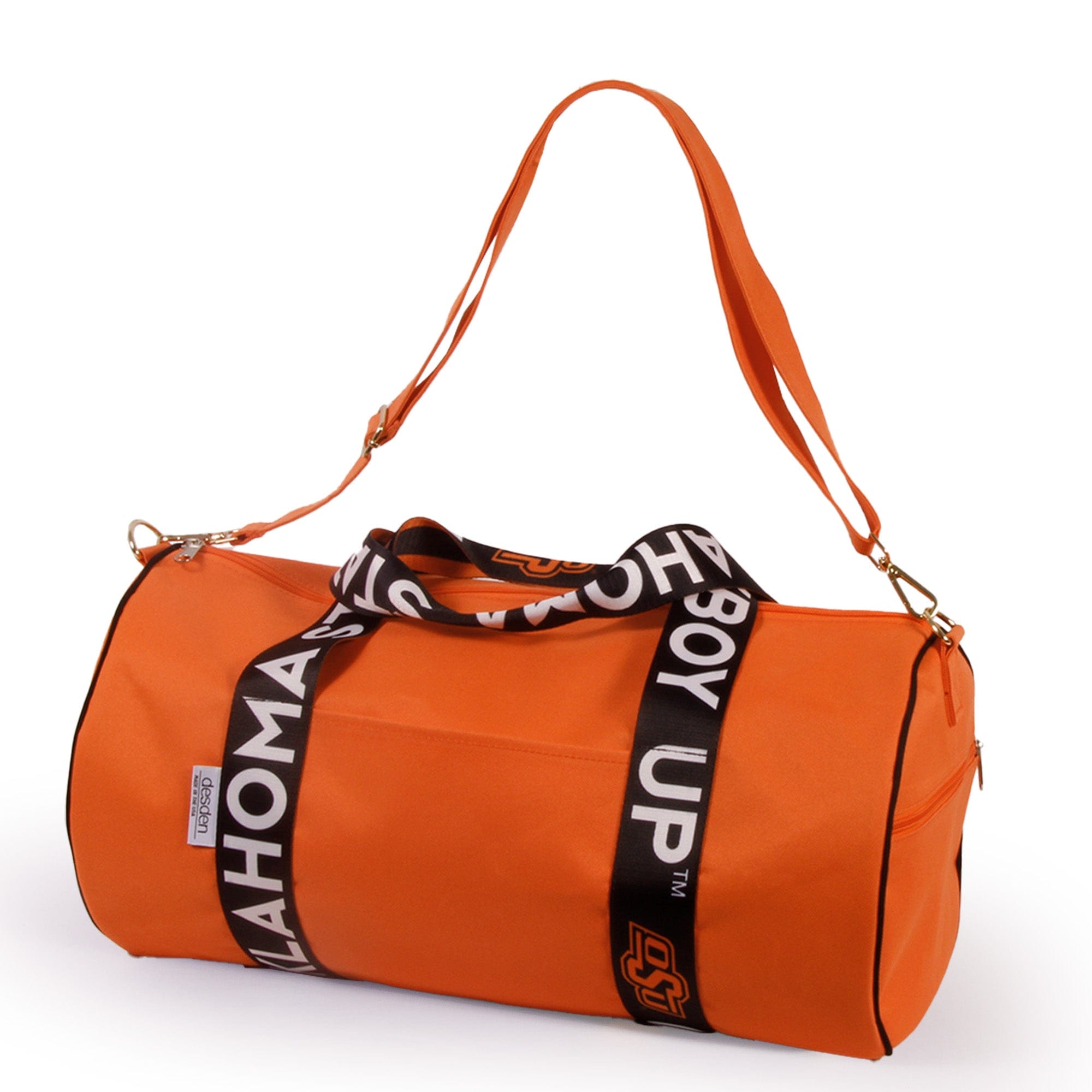 Desden Duffel Oklahoma State Round Duffel by Desden