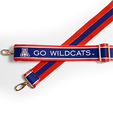 Desden Strap Patterned Shoulder Strap 1.5" - Arizona Wildcats