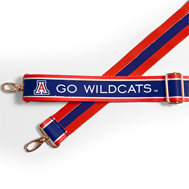 Arizona Wildcats officially licensed patterned purse strap by Desden