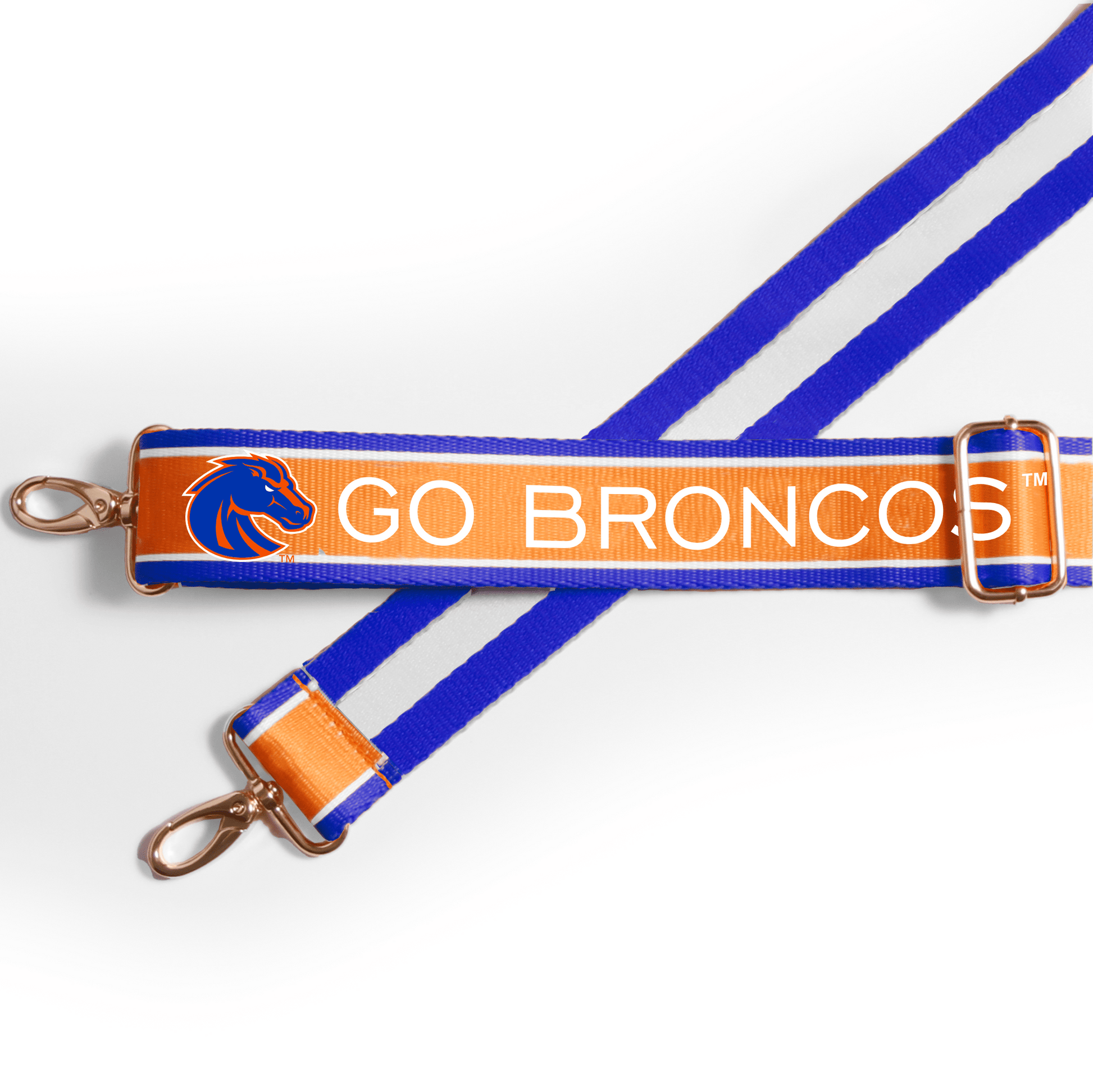 Boise State Broncos officially licensed patterned purse strap by Desden