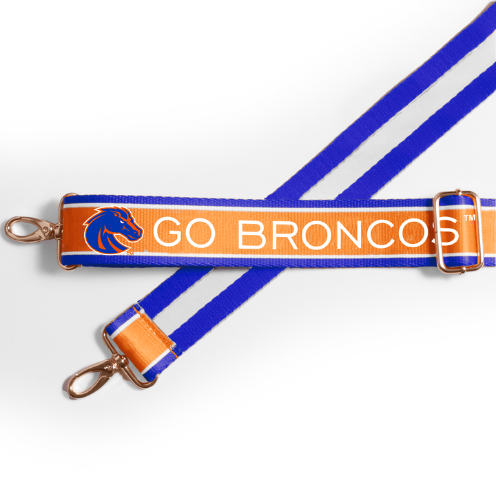 Desden Strap Patterned Shoulder Strap 1.5" - Boise State