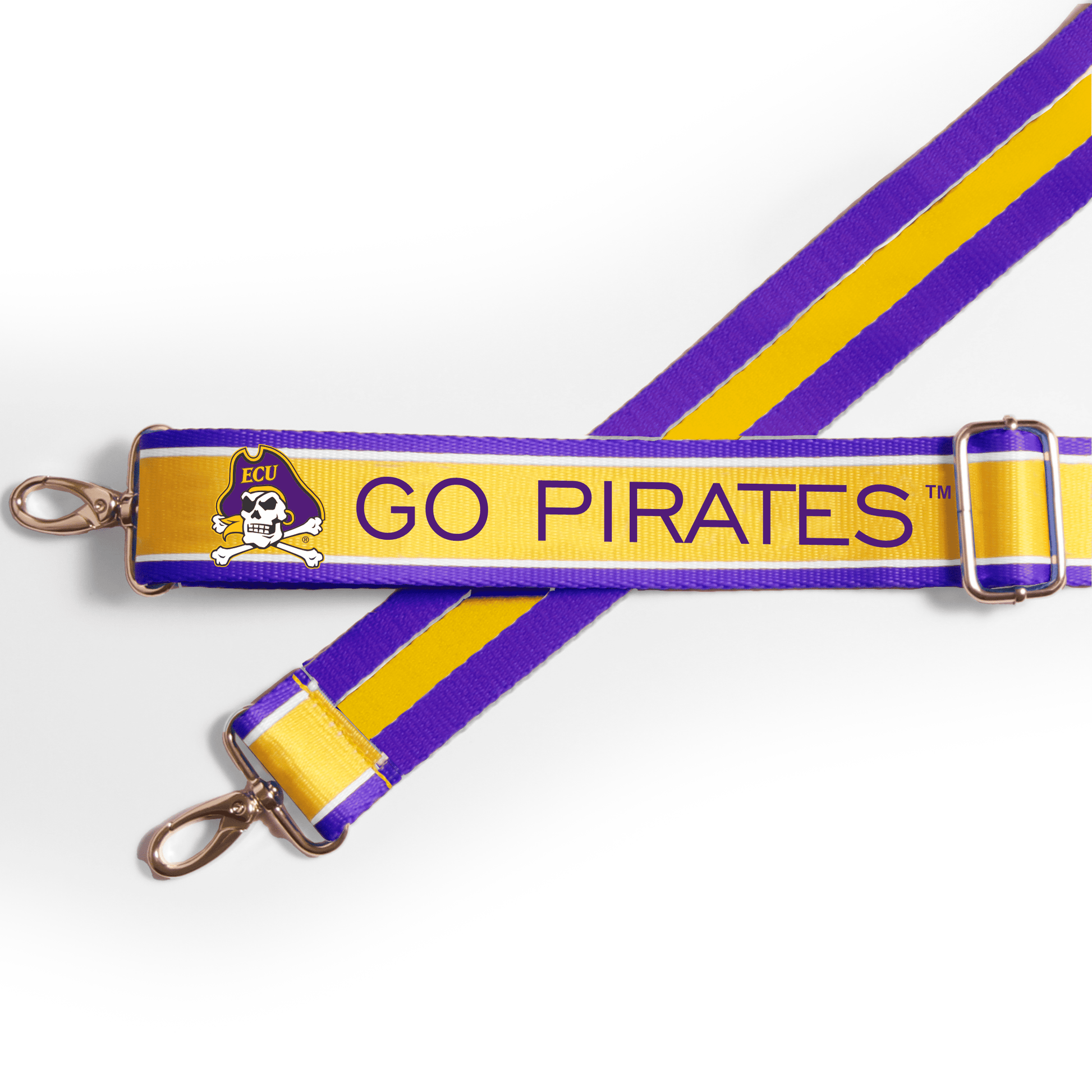 East Carolina Pirates officially licensed patterned purse strap by Desden