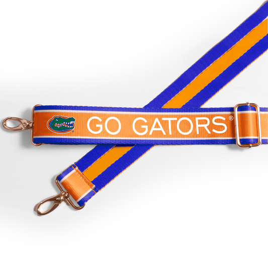 Florida Gators officially licensed patterned purse strap by Desden