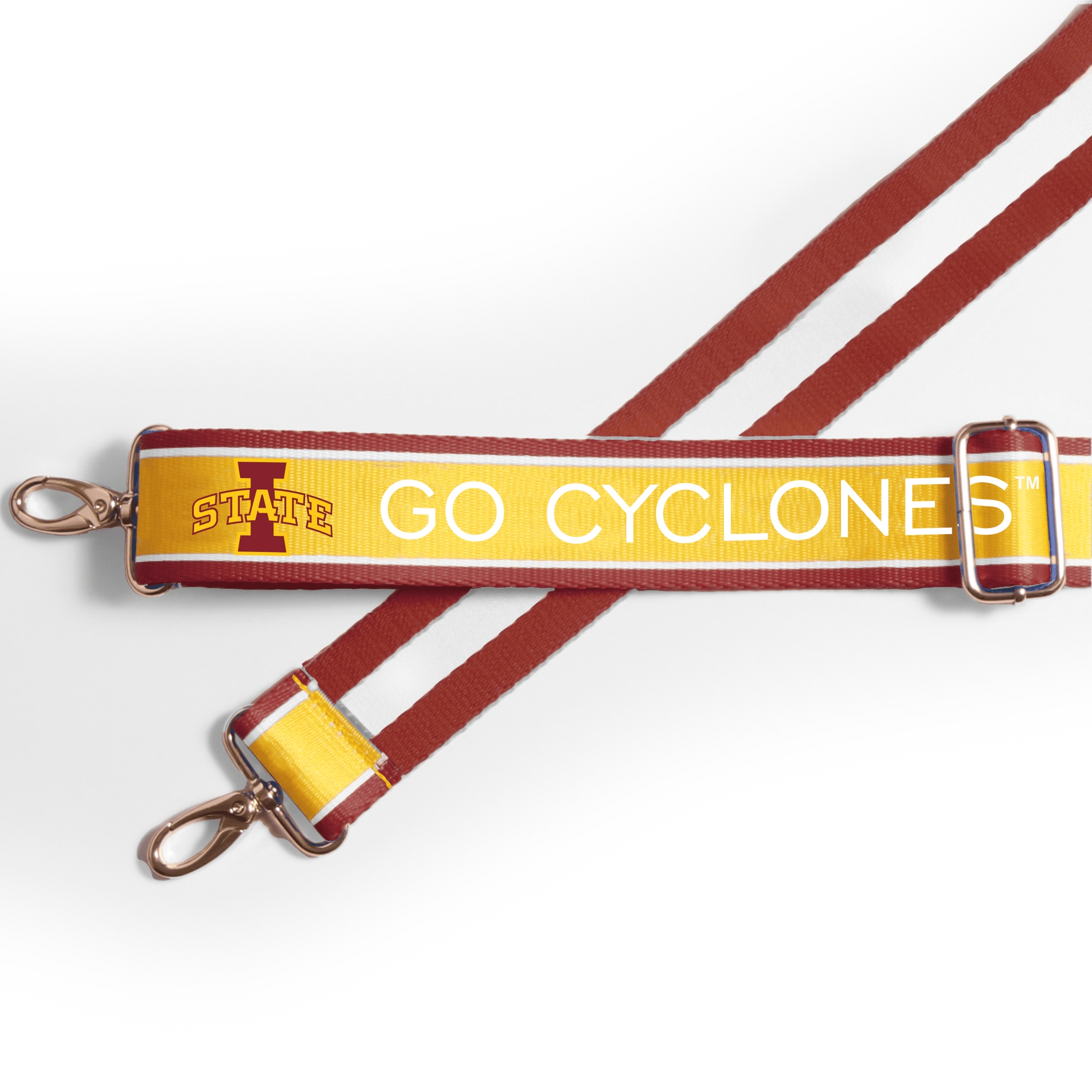 Iowa State Cyclones officially licensed patterned purse strap by Desden