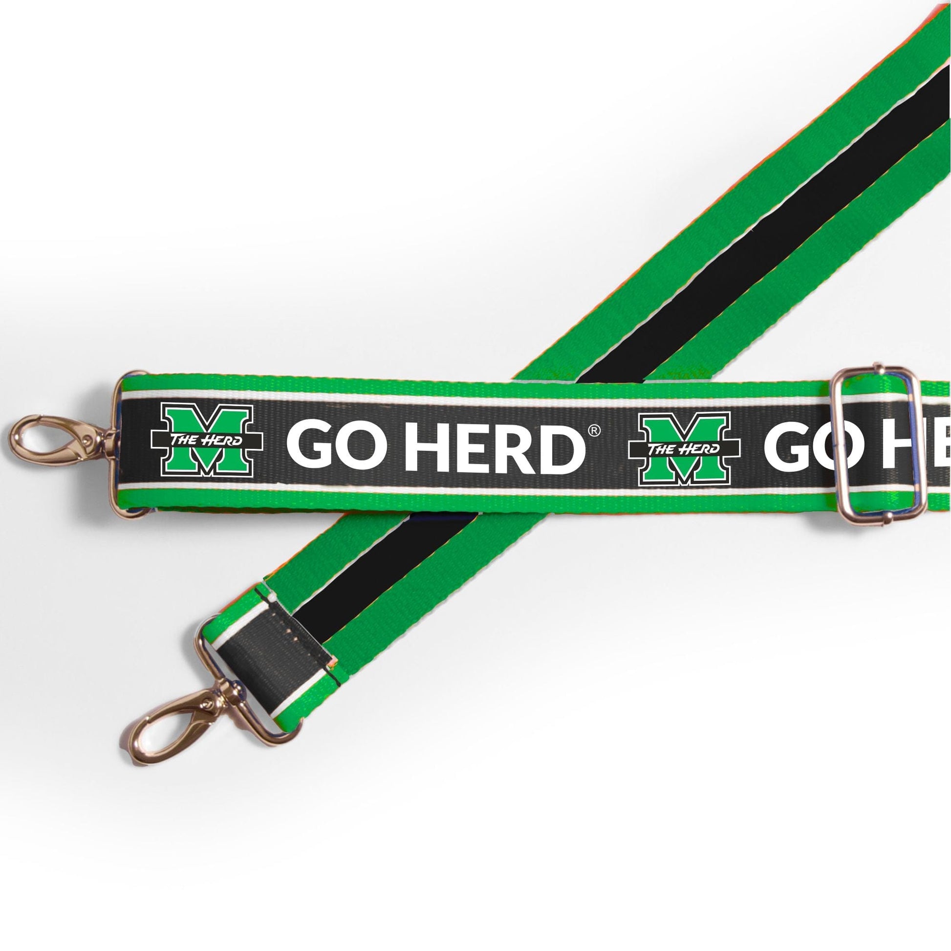 Marshall Thundering Herd officially licensed patterned purse strap by Desden