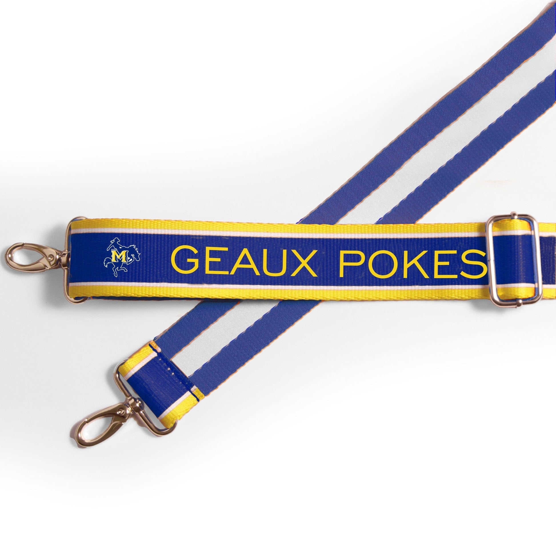 McNeese State Cowboys officially licensed patterned purse strap by Desden