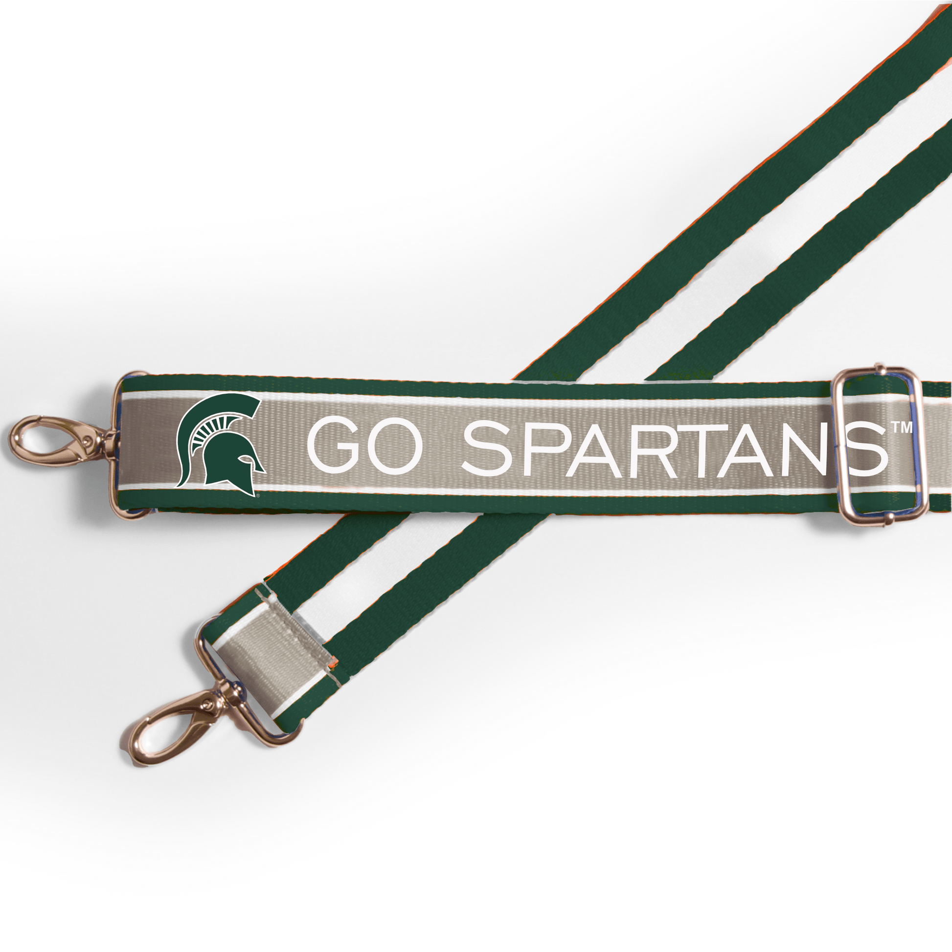 Michigan State Spartans officially licensed patterned purse strap by Desden