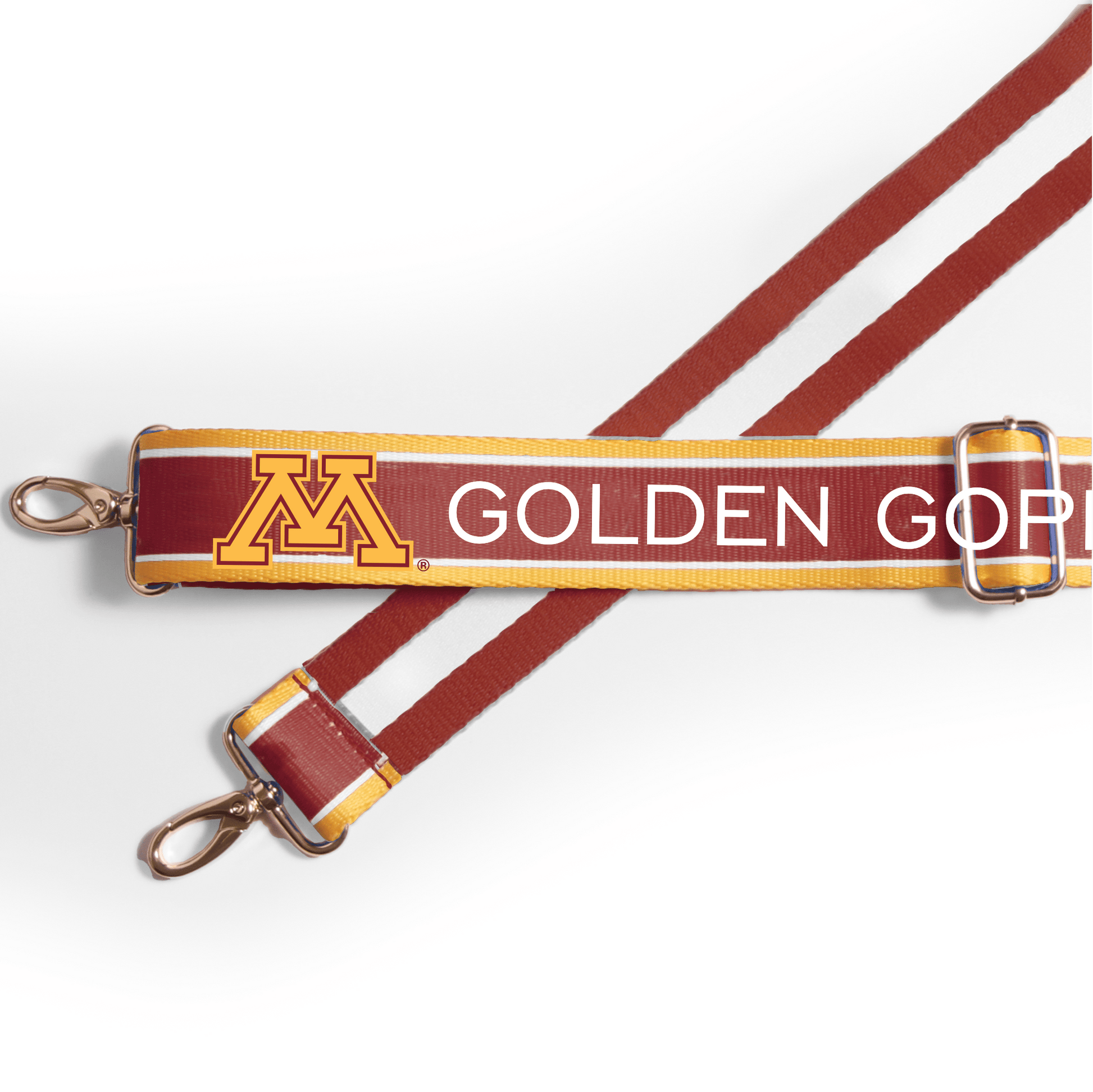 Minnesota Golden Gophers officially licensed patterned purse strap by Desden