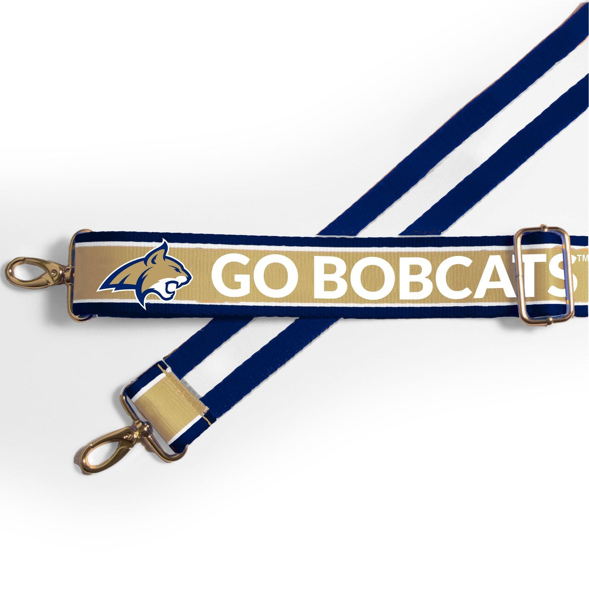 Montana State Bobcats officially licensed patterned purse strap by Desden