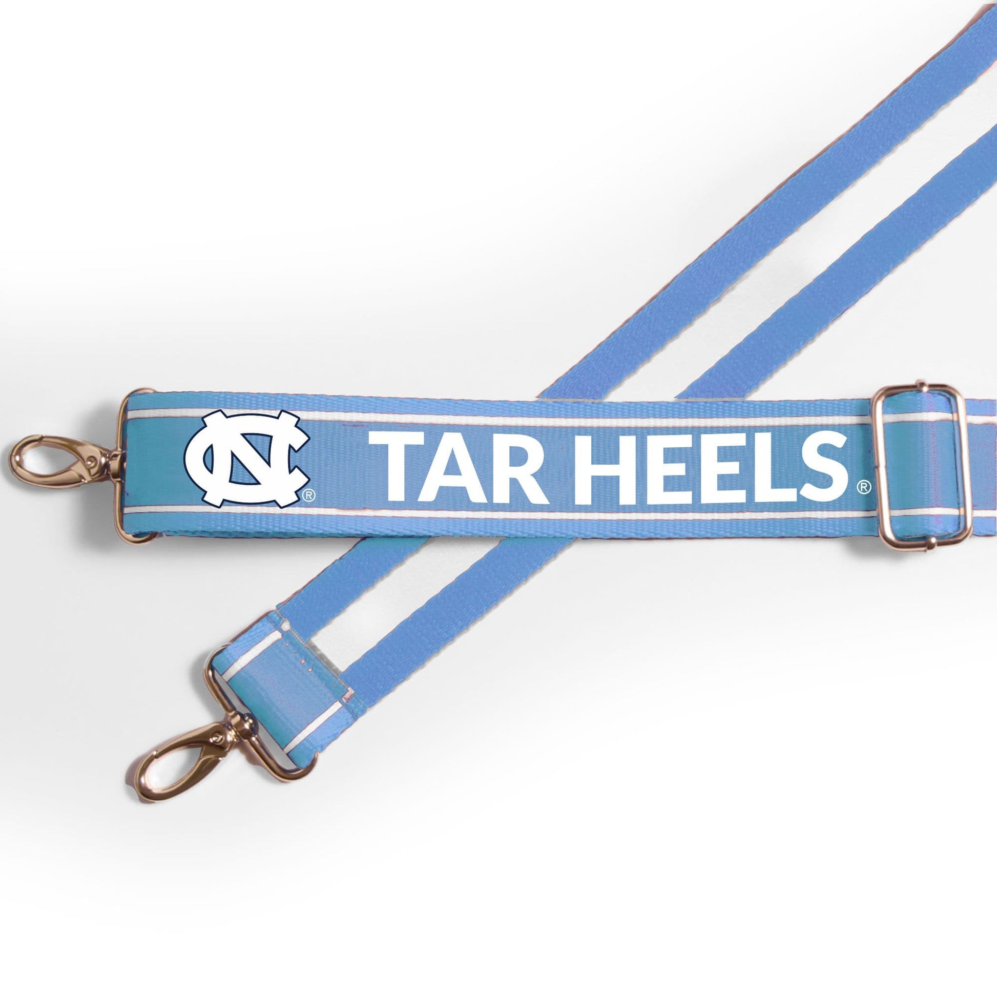 North Carolina Tar Heels officially licensed patterned purse strap by Desden