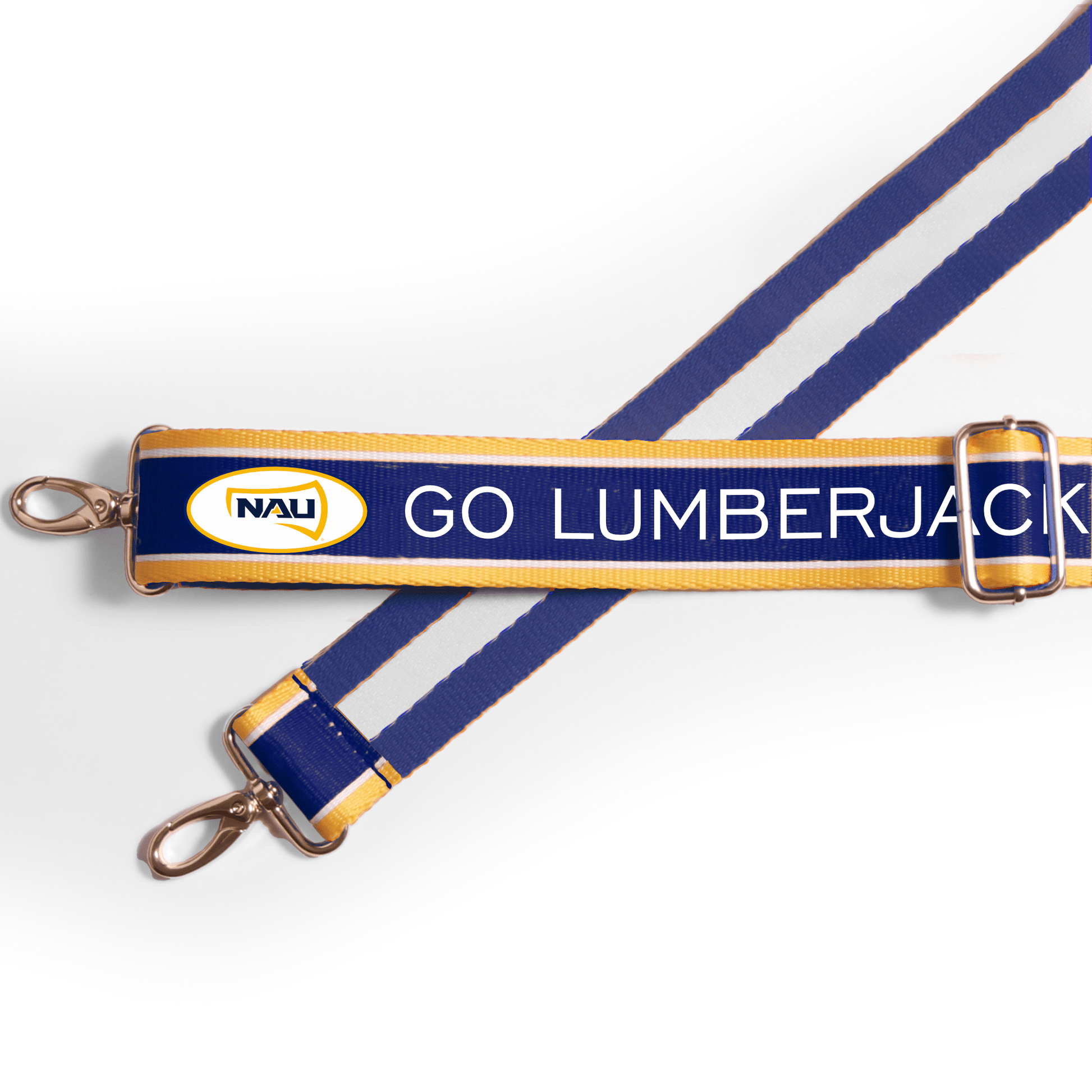Northern Arizona Lumberjacks officially licensed patterned purse strap by Desden