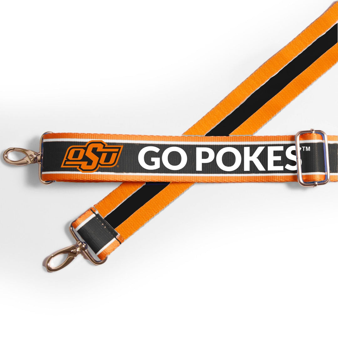 Desden Strap Patterned Shoulder Strap 1.5" - Oklahoma State