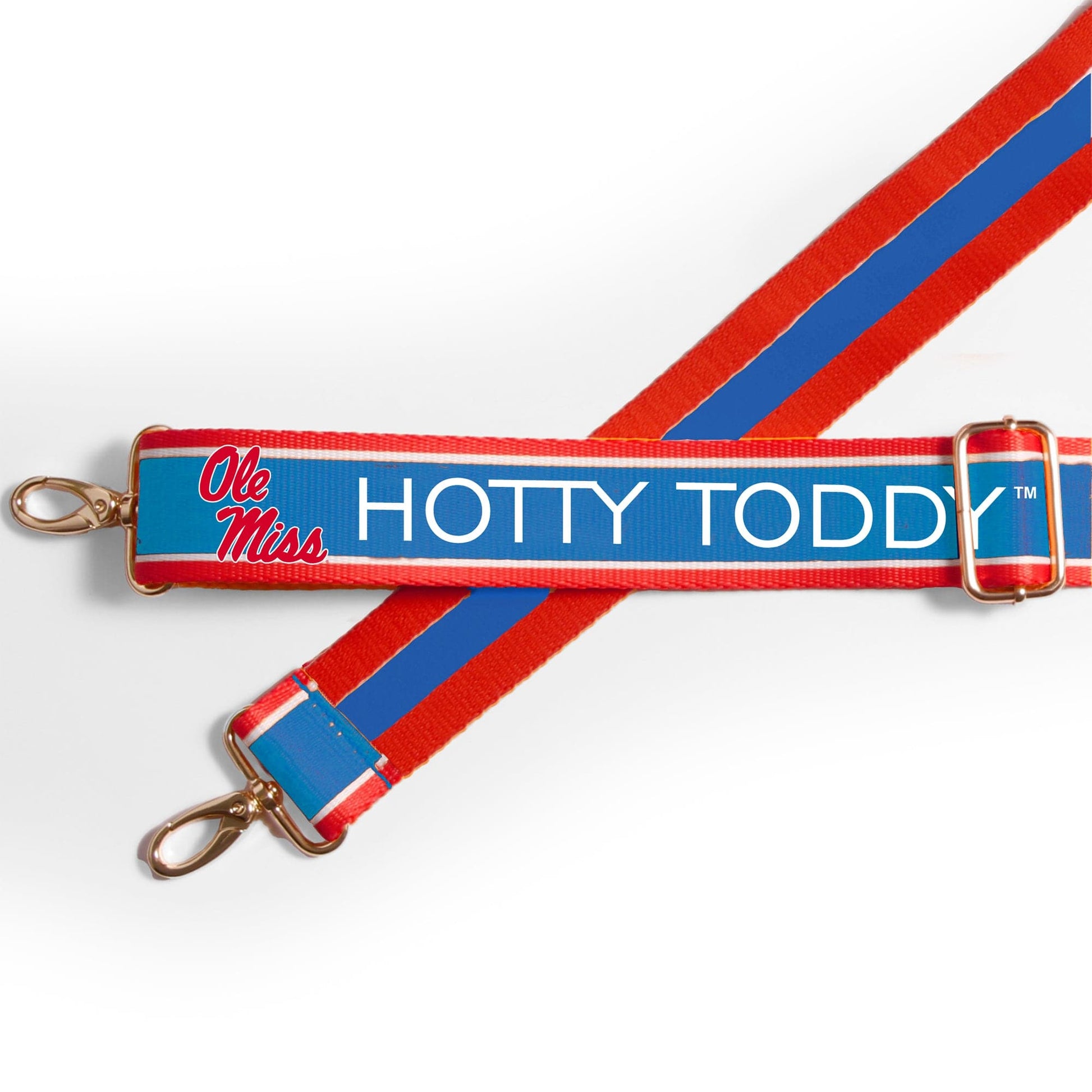 Ole Miss Rebels officially licensed patterned purse strap by Desden