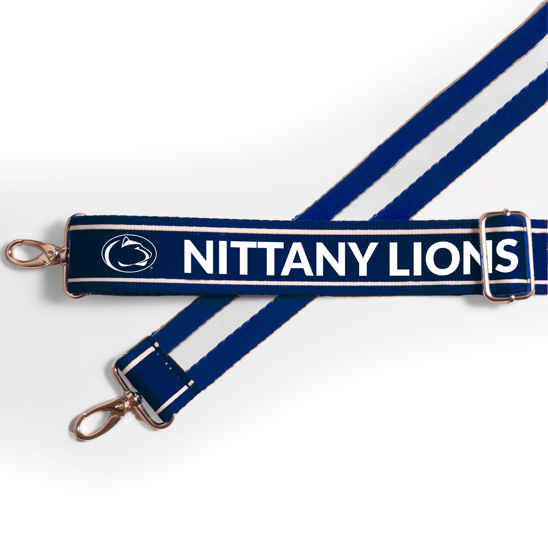 Desden Strap Patterned Shoulder Strap 1.5" - Penn State Nittany Lions