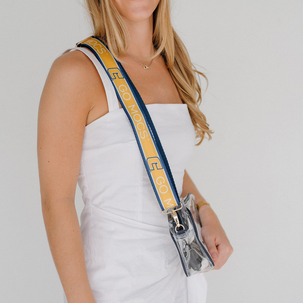 Desden Strap Patterned Shoulder Strap 1.5" - Tennessee Chattanooga