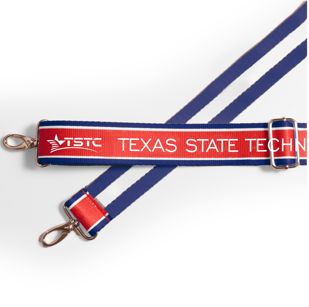 Desden Strap Patterned Shoulder Strap 1.5" - Texas State Tech