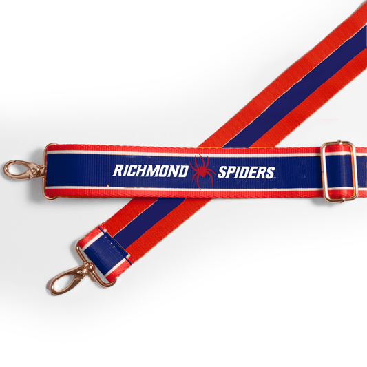 Richmond Spiders officially licensed patterned purse strap by Desden