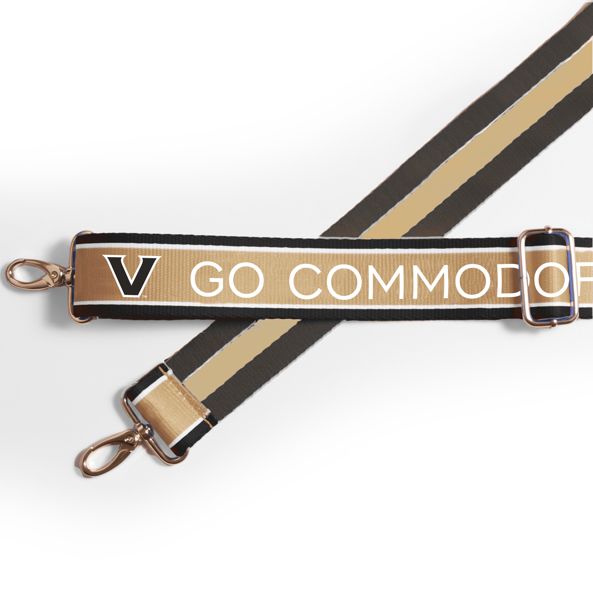 Vanderbilt Commodores officially licensed patterned purse strap by Desden