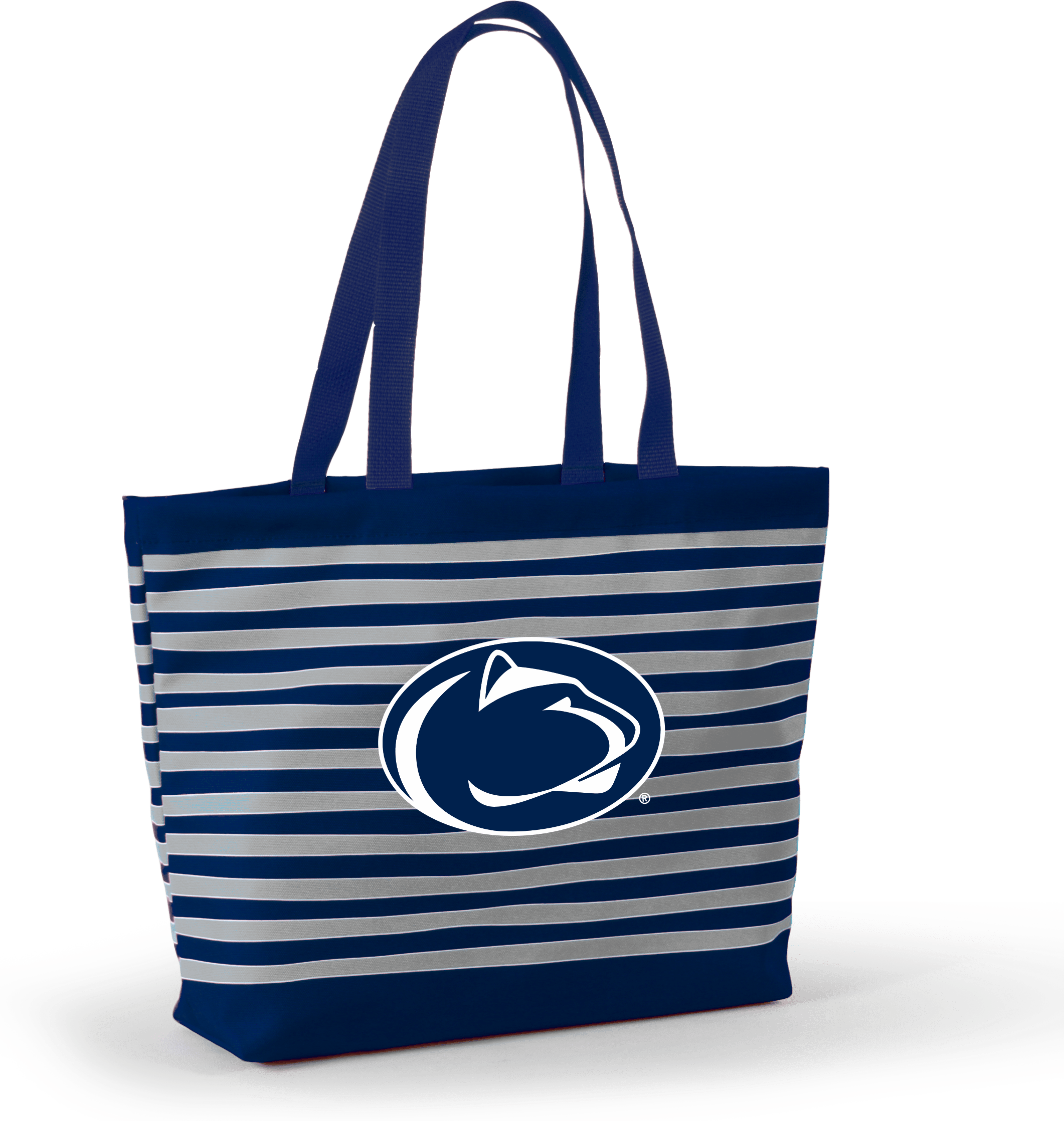 Desden Tote Penn State Nittany Lions Tatum Tote Wavy Striped Tote by Desden