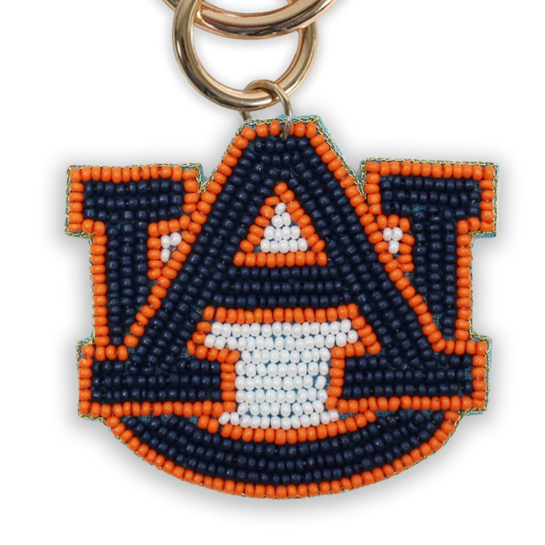 Desden Accessory PRE-ORDER Beaded Purse Charm – Auburn Tigers